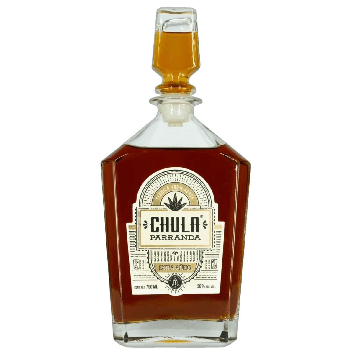 Chula Parranda Extra Añejo tequila bottle