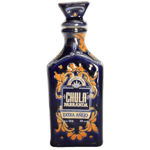 Chula Parranda Extra Añejo tequila bottle