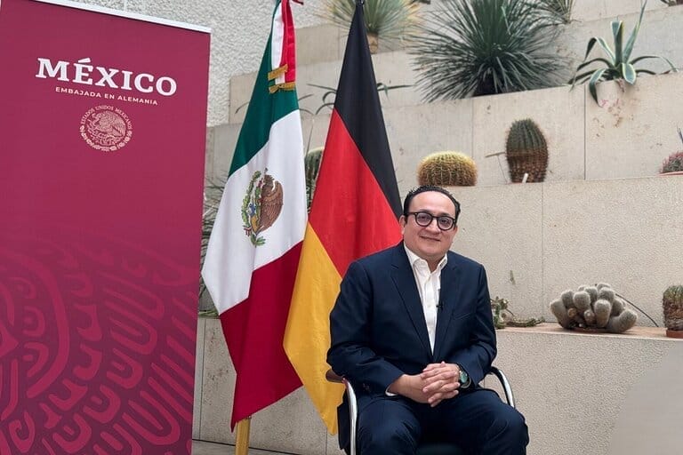 Person at Mexico's embassy in Germany.