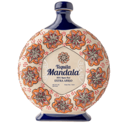 Tequila Mandala Extra Añejo ceramic bottle