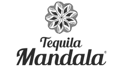 Tequila Mandala logo with decorative star design.