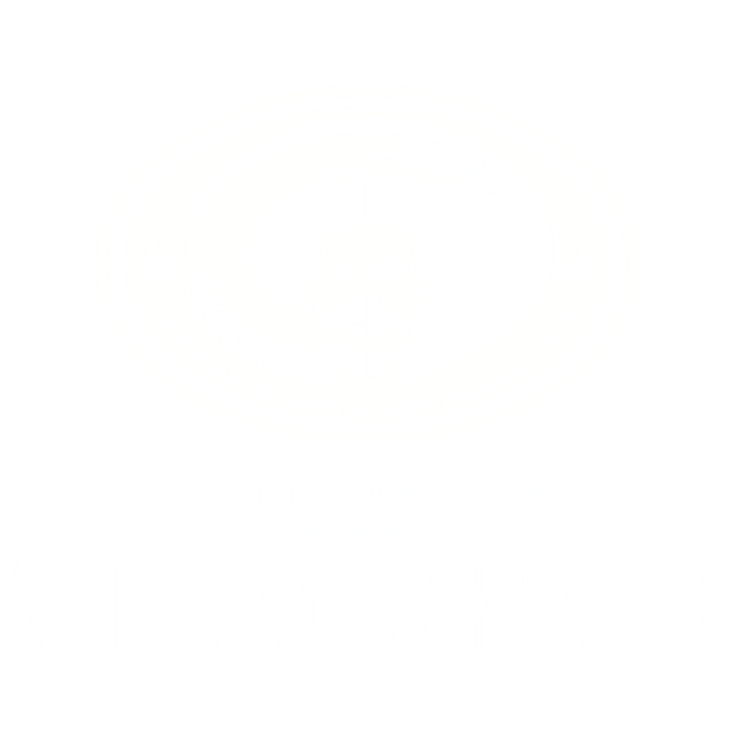 villa y zapata tequila logo weiß